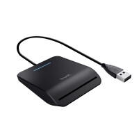 Trust Primo - CardBus+USB 2.0 - 1 m - Schwarz - 46 g
