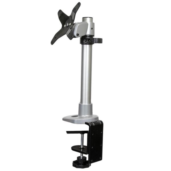 StarTech.com Monitor Halterung - Verstellbar - für Bildschirme bis 34" (14kg) - Premium VESA-Monitorarm - Tischklemme oder Tischlochmontage - Silber - Klemme - 14 kg - 30,5 cm (12 Zoll) - 76,2 cm (30 Zoll) - 100 x 100 mm - Schwarz - Silber