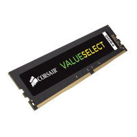 Corsair ValueSelect 16 GB - DDR4 - 2666 MHz - 16 GB - 1 x 16 GB - DDR4 - 2666 MHz - 288-pin DIMM - Schwarz