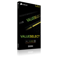 Corsair ValueSelect 16 GB - DDR4 - 2666 MHz - 16 GB - 1 x 16 GB - DDR4 - 2666 MHz - 288-pin DIMM - Schwarz