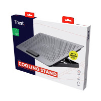 Trust Exto - Notebook-Ständer - Grau - Acrylnitril-Butadien-Styrol (ABS) - Aluminium - 40,6 cm (16 Zoll) - 1 Stück(e) - 18 cm