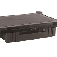 StarTech.com Monitor Ständer mit Schublade - Höhenverstellbar - Groß - Freistehend - 10 kg - 33 cm (13 Zoll) - 81,3 cm (32 Zoll) - Höhenverstellung - Schwarz