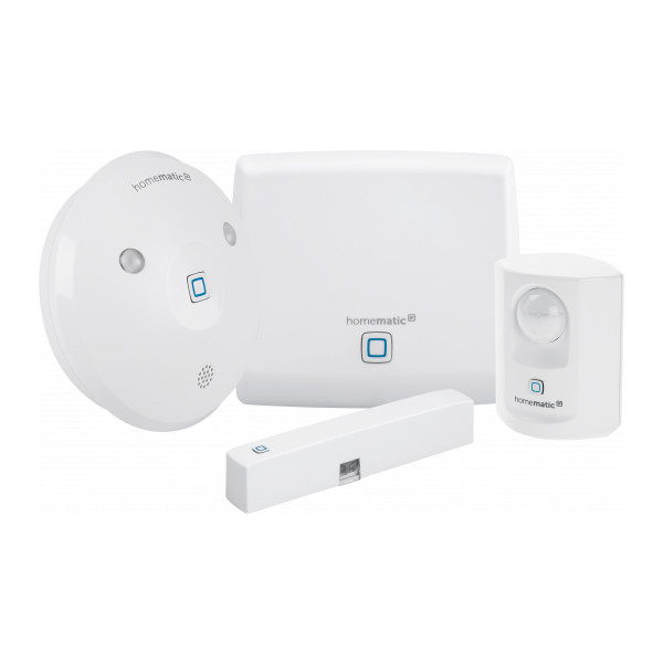 eQ-3 AG Starter Set Alarm - Kabellos - 128-bit AES - IP44 - Weiß - Kabellos - 5 V