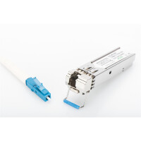 DIGITUS HP-kompatibles mini GBIC (SFP) Module, 1.25 Gbps,...