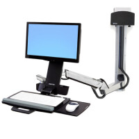 Ergotron StyleView Sit-Stand Combo Extender - 3,99 kg - 43,2 cm (17 Zoll) - 604 mm - 260 mm - 138 mm - 4,5 kg