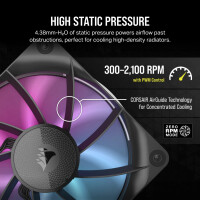Corsair RX RGB Series iCUE LINK RX120 120mm Fan Single