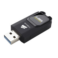 Corsair Voyager Slider X1 128GB - 128 GB - USB Typ-A - 3.2 Gen 1 (3.1 Gen 1) - 130 MB/s - Dia - Schwarz