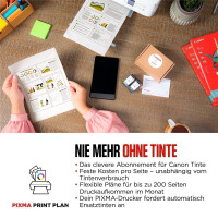 Canon PIXMA TS7450i 3-in-1 WLAN-Farb-Multifunktionssystem - Schwarz - Tintenstrahl - Farbdruck - 4800 x 1200 DPI - Farbkopieren - A4 - Schwarz