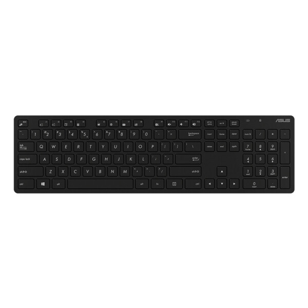 ASUS W5000 wireless Keyboard+Mouse dt. Layout black