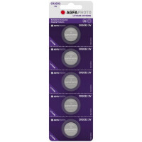 AgfaPhoto Knopfzelle CR 2032 Lithium 3 V 5 St. - Batterie - CR2032