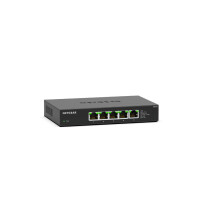Netgear MS305-100EUS - Unmanaged - 2.5G Ethernet (100/1000/2500) - Vollduplex - Wandmontage