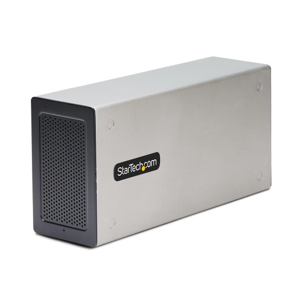 StarTech.com Thunderbolt 3 PCIe Erweiterungsgehäuse, Externes Gehäuse mit 2 PCI Express Sl