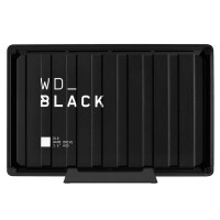WD_BLACK D10 - 8000 GB - 3.2 Gen 2 (3.1 Gen 2) - 7200 RPM - Schwarz - Weiß
