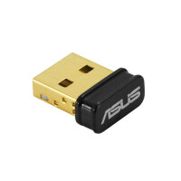 ASUS USB-N10 Nano B1 N150 - Eingebaut - Kabellos - USB - WLAN - 150 Mbit/s - Schwarz