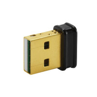 ASUS USB-N10 Nano B1 N150 - Eingebaut - Kabellos - USB - WLAN - 150 Mbit/s - Schwarz