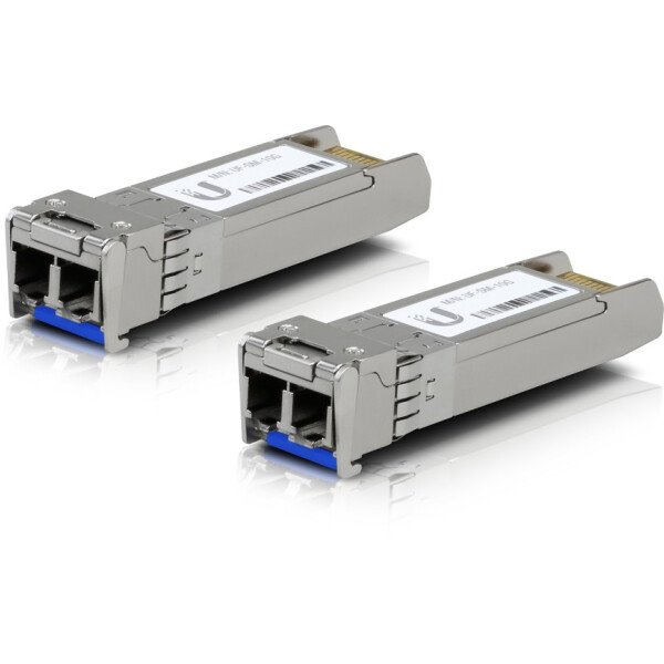 UbiQuiti Networks UACC-OM-SM-10G-D-2 - Faseroptik - 10000 Mbit/s - SFP+ - LC - 10000 m - 1310 nm
