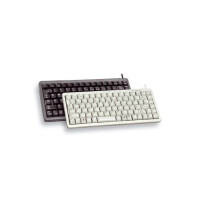 Cherry Slim Line COMPACT-KEYBOARD G84-4100 - Tastatur - 83 Tasten QWERTY - Schwarz