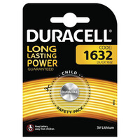 Duracell Batterie Knopfzelle Cr1632* - Batterie - 137 mAh