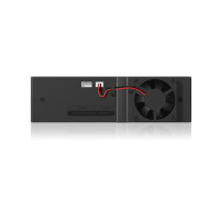 ICY BOX IB-170SK-B - 13,3 cm (5.25 Zoll) - Speicherlaufwerkbehälter - 3.5 Zoll - SATA - Serial ATA II - Serial ATA III - 3.5" - Schwarz