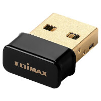 Edimax EW-7811Un V2 - Kabellos - USB - WLAN - Wi-Fi 4 (802.11n) - 150 Mbit/s - Schwarz