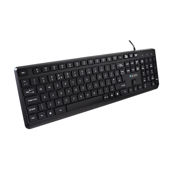 V7 USB PRO KEYBOARD MOUSE UK - Tastatur - QWERTY