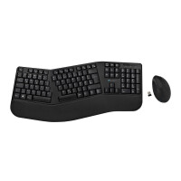 V7 BT ERGO KEYBOARD MOUSE COMBO DE - Tastatur - Bluetooth