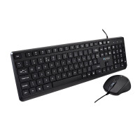 V7 USB PRO KEYBOARD MOUSE COMBO UK - Tastatur - QWERTY