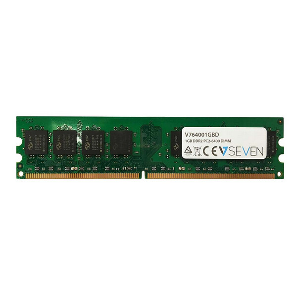 V7 1GB DDR2 PC2-6400 800Mhz DIMM Desktop Arbeitsspeicher Modul - V764001GBD Speichermodul
