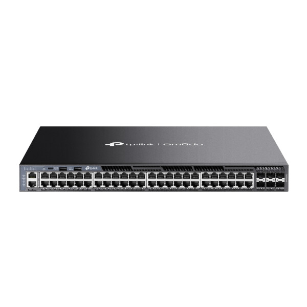 TP-LINK  Switch full managed Layer3 54 Port• 48x 1 GbE• 6x SFP+• 19”• Omada• - DHCP - RMON