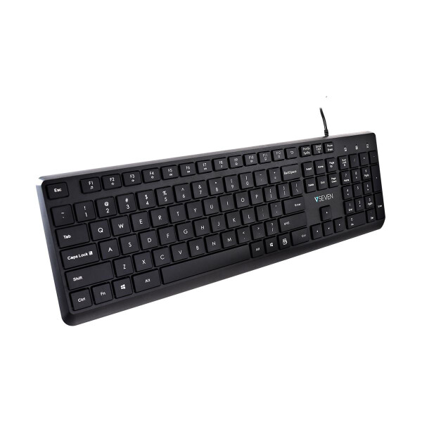 V7 USB PRO KEYBOARD MOUSE US - Tastatur - QWERTY
