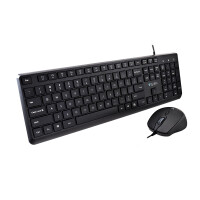 V7 USB Pro Keyboard Mouse Combo US - Tastatur - QWERTY