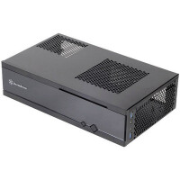SilverStone ML05 - HTPC - PC - Schwarz - Mini-ITX - Metall - Heimbüro