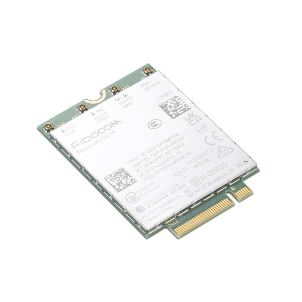 Lenovo ThinkPad Fibocom L860-GL-16 4G LTE CAT16 M.2 WWAN Module for T14/P14s Gen