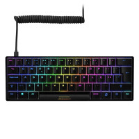 Sharkoon SGK50 S4 - 60% - USB - QWERTY - RGB-LED - Schwarz