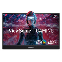 ViewSonic 17&quot; 16 9 17.3&quot; 1920 x 1080 Portable 144Hz Gaming Monitor