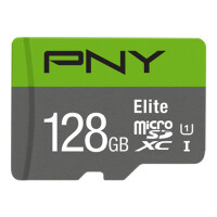 PNY Elite - 128 GB - MicroSDXC - Klasse 10 - UHS-I -...
