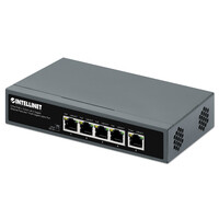 Intellinet 5-Port PoE++ Switch 4 Gb+ 1 RJ45 Uplink-Port -...