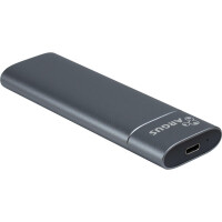 Inter-Tech Festplattengeh&auml;use GD-MS013 M.2 113x37x12mm grau - Geh&auml;use - USB 3.0