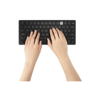 Kensington K75502FR - Mini - Bluetooth - Scherenschlüsselschalter - QWERTY - Schwarz