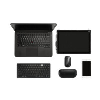 Kensington K75502FR - Mini - Bluetooth - Scherenschl&uuml;sselschalter - QWERTY - Schwarz