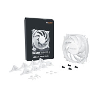 Be Quiet! Silent Wings 4 PWM Gehäuseluefter 120mm x 25mm weiß - Gehäuse-Lüfter - 18,9 dB