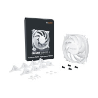 Be Quiet! Silent Wings 4 PWM High-Speed Gehäuseluefter 120mm x 25mm weiß - Gehäuse-Lüfter - 31,2 dB