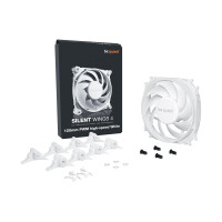 Be Quiet! Silent Wings 4 PWM High-Speed Gehäuseluefter 120mm x 25mm weiß - Gehäuse-Lüfter - 31,2 dB