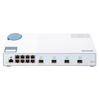 QNAP QSW-M408S - Managed - L2 - Gigabit Ethernet (10/100/1000) - Vollduplex