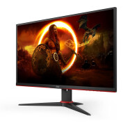 AOC G2 Q27G2E/BK - 68,6 cm (27 Zoll) - 2560 x 1440 Pixel - Quad HD - 1 ms - Schwarz - Rot