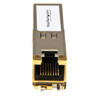 StarTech.com Arista Networks SFP-1G-T kompatibles SFP Transceiver-Modul – 1000BASE-T - Kupfer - 1250 Mbit/s - SFP - 100 m - Schnelles Ethernet - Gigabit Ethernet - Voll
