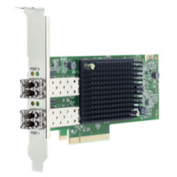 Brocade Broadcom LPE35002-M2 - Eingebaut - Kabelgebunden - PCI Express - Faser - 3200 Mbit/s - Gr&uuml;n - Grau