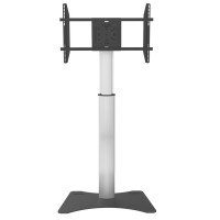 Techly TV LED/LCD Standfuß, 32-70, höhenverstellbar, schwarz, silber