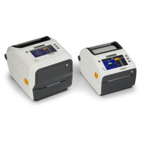 Zebra ZD621 - Direkt Wärme - 300 x 300 DPI - Verkabelt & Kabellos - Grau - Weiß