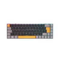 Cherry MX-LP 2.1 Compact Wireless - 65% - RF Wireless + Bluetooth - Mechanischer Switch - QWERTZ - RGB-LED - Schwarz